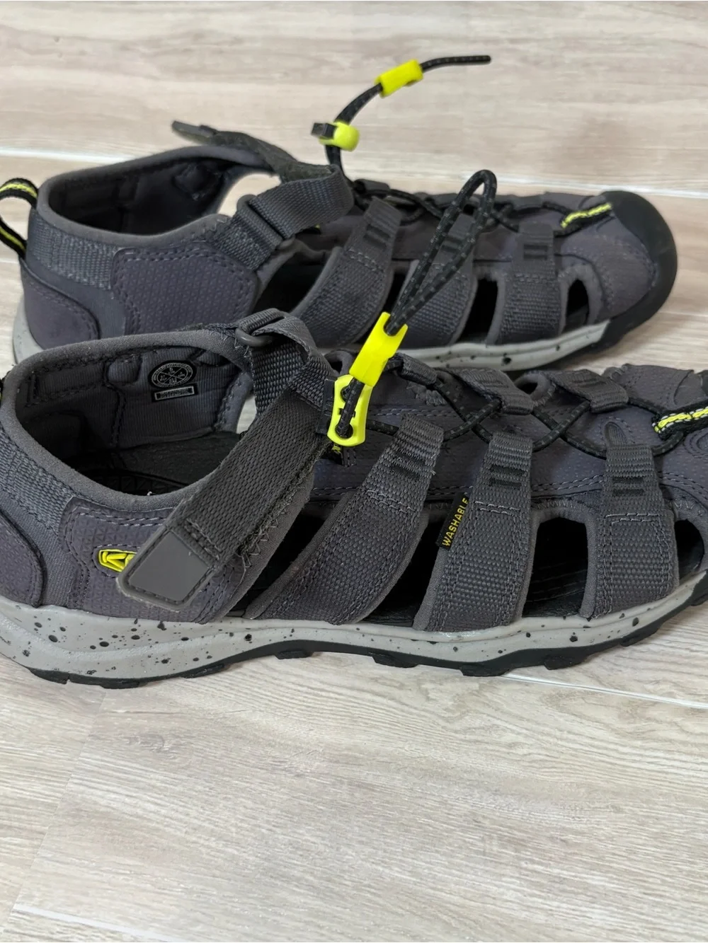 Keen Gray Waterproof Hiking Sandals Youth